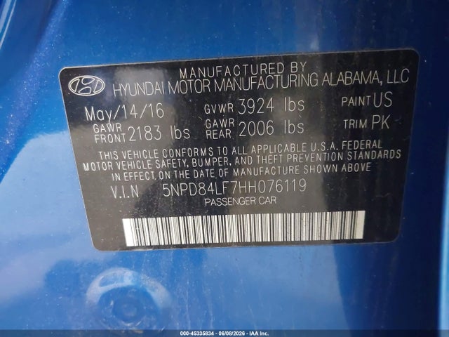 Hyundai ELANTRA Se