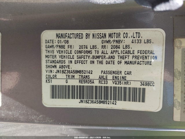 Nissan 350Z Touring