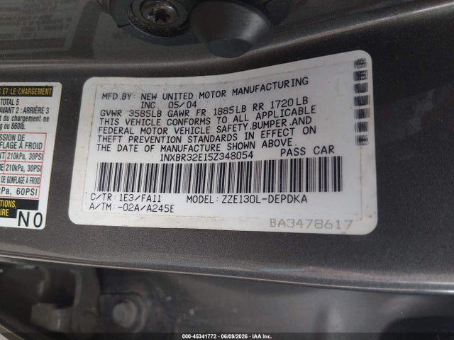 Toyota Corolla Ce