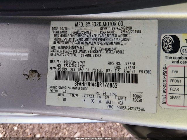 Ford Fusion Se