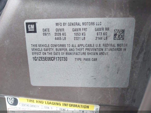 Chevrolet Malibu 1lz