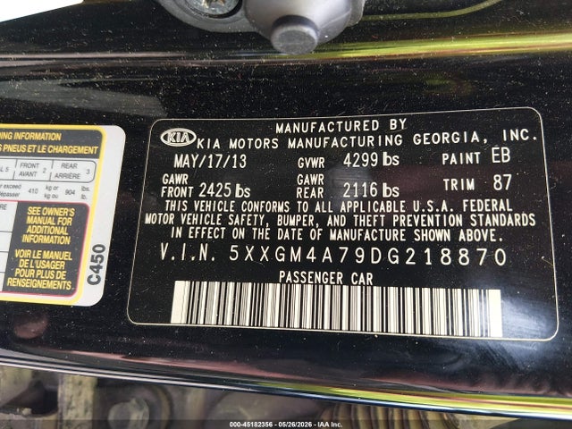 Kia Optima Lx