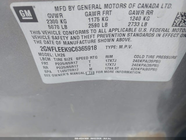 Chevrolet Equinox 1lt
