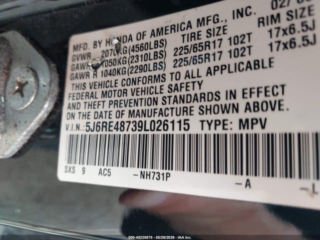 Honda CR-V Ex-l