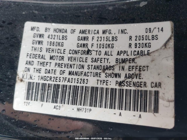 Honda Accord Sport