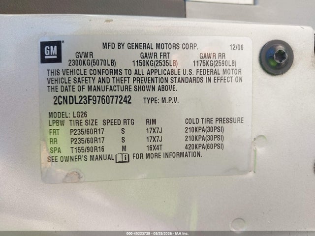 Chevrolet Equinox Ls