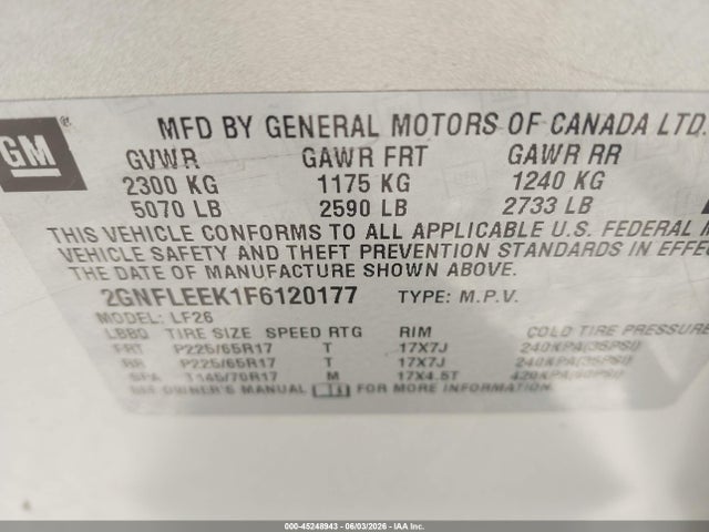 Chevrolet Equinox Ls