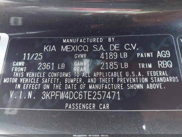 Kia K4 Gt-line Turbo