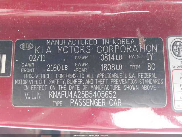 Kia Forte Ex
