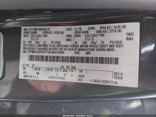 Ford Escape Se