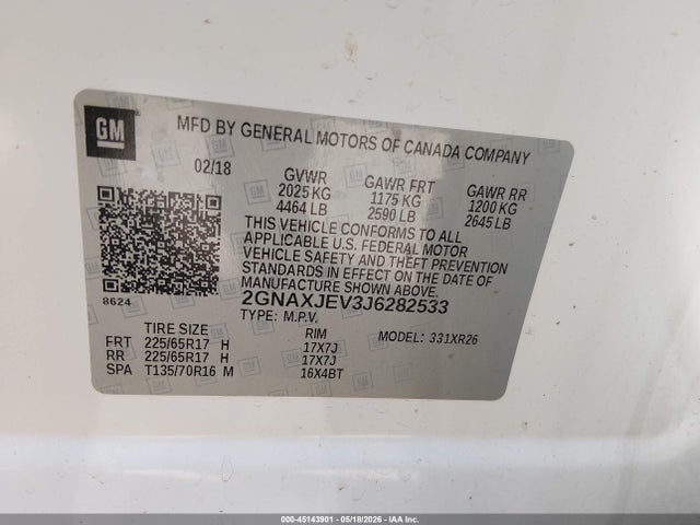 Chevrolet Equinox Lt