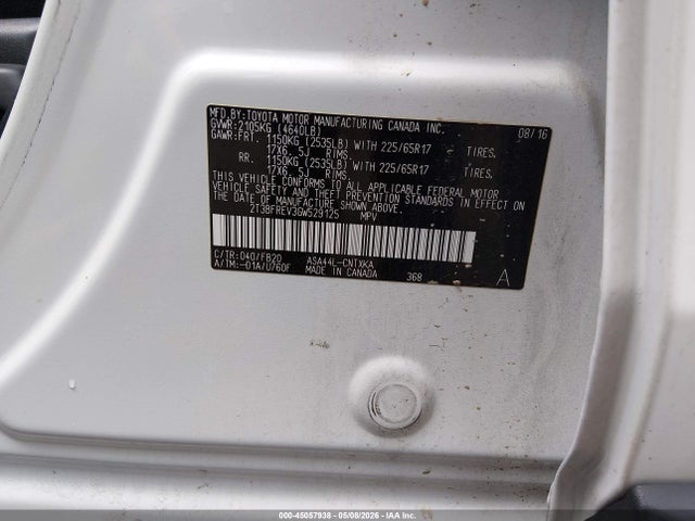 Toyota RAV4 Le
