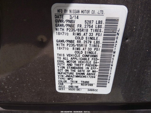 Nissan Murano Sl