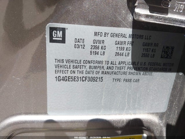 Buick LaCrosse Premium 1 Group