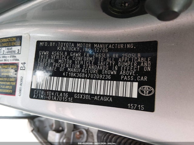 Toyota Avalon Xls