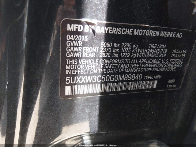 BMW X Series Xdrive28i