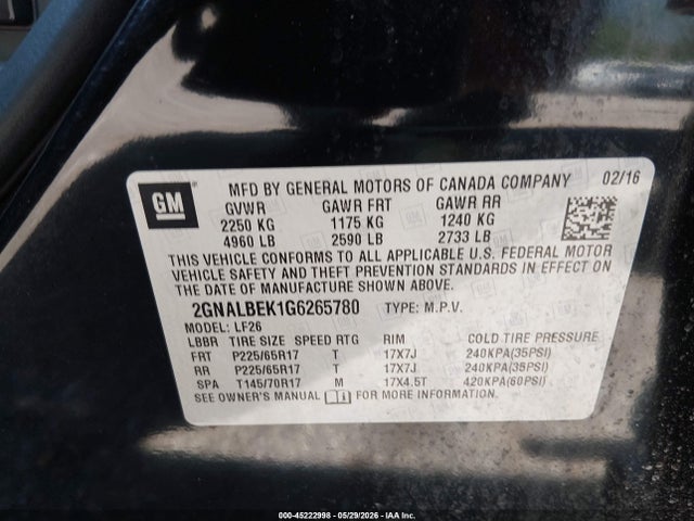 Chevrolet Equinox Ls