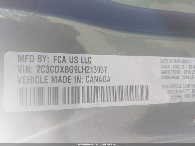 Dodge Charger Sxt Rwd