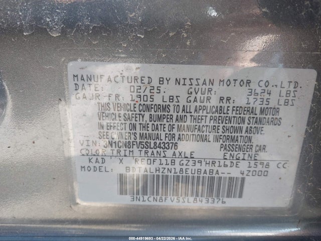 Nissan Versa 1.6 Sr