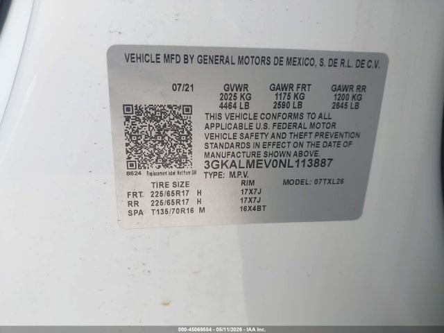 GMC Terrain Fwd Sle