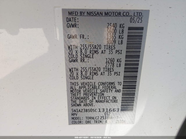 Nissan Murano Sv