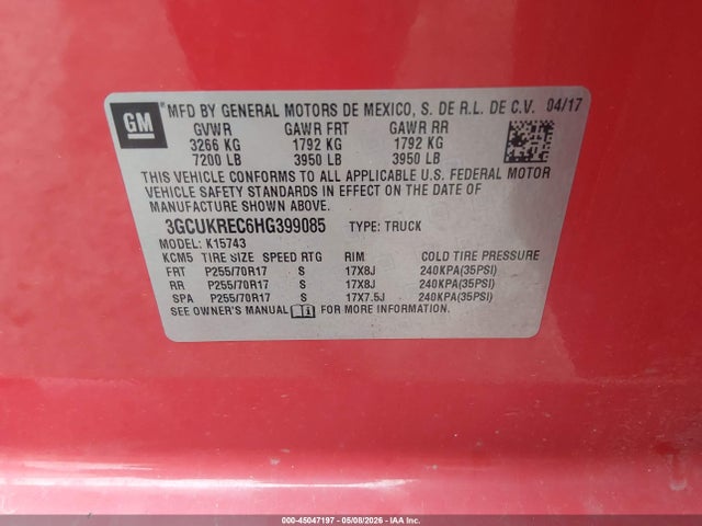 Chevrolet Silverado 1500 1lt