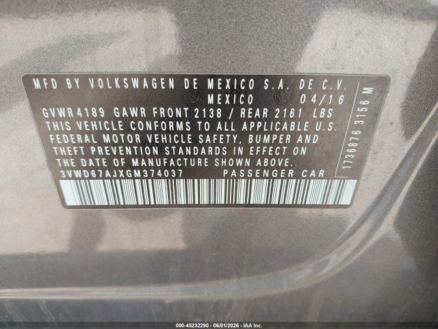 Volkswagen Jetta 1.4t Se