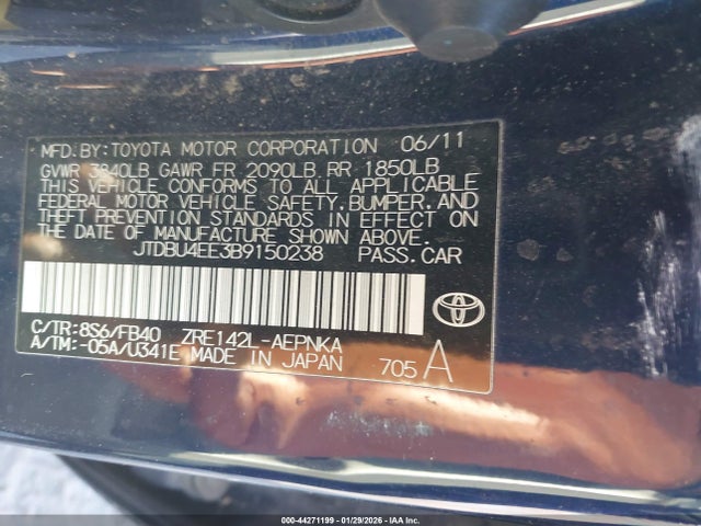 Toyota Corolla Le