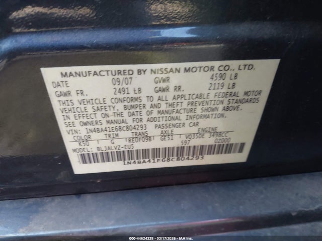 Nissan Maxima 3.5 Se