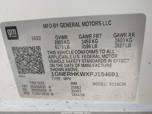 Chevrolet Traverse Fwd Lt Leather