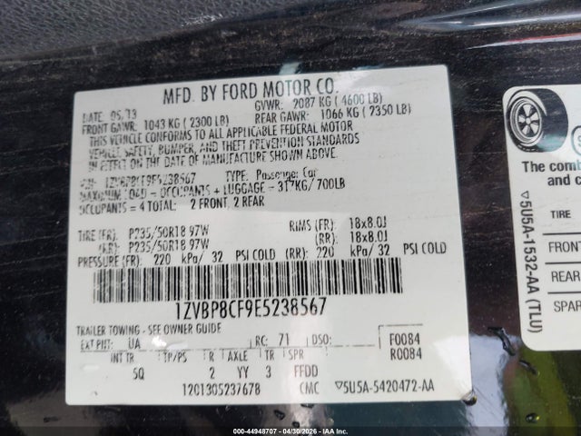 Ford Mustang Gt Premium