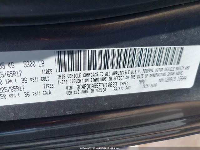 Dodge Journey American Value Pkg