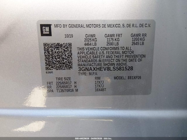 Chevrolet Equinox Fwd Ls