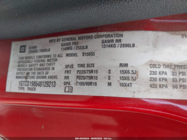 GMC Canyon Sle
