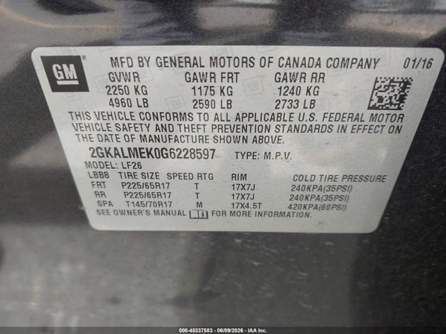GMC Terrain Sle-1