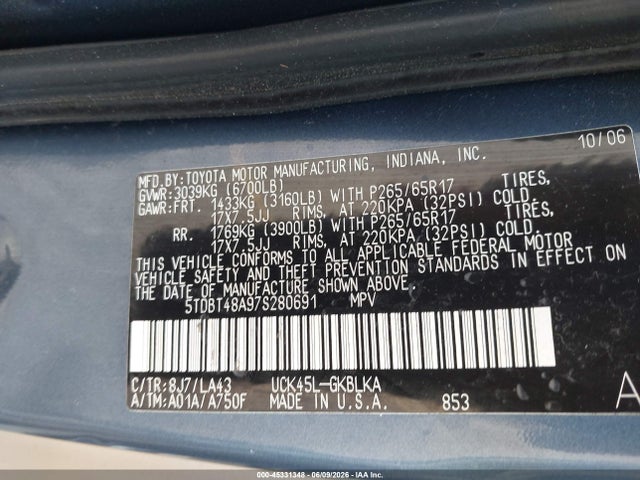 Toyota Sequoia Limited V8
