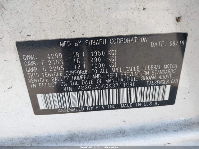 Subaru Impreza 2.0i Premium