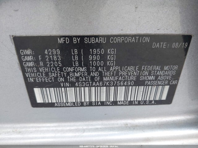 Subaru Impreza 2.0i