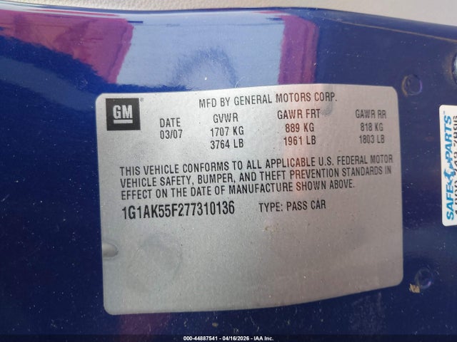 Chevrolet Cobalt Ls