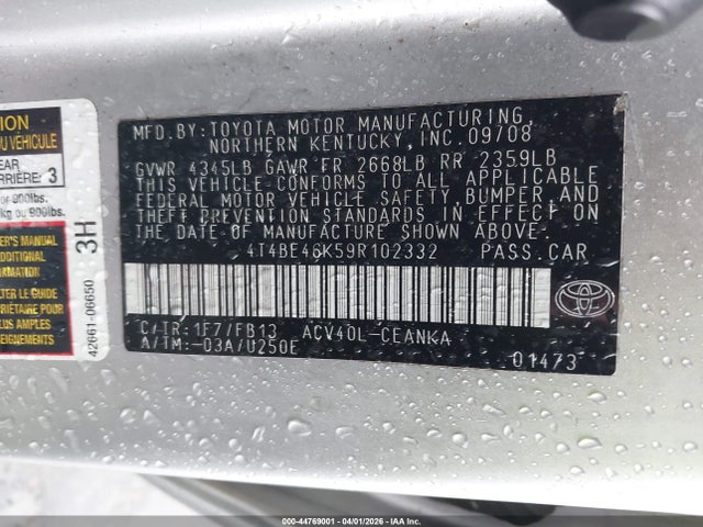 Toyota Camry Le