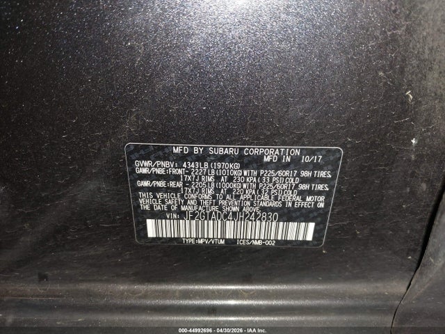 Subaru Crosstrek 2.0i Premium