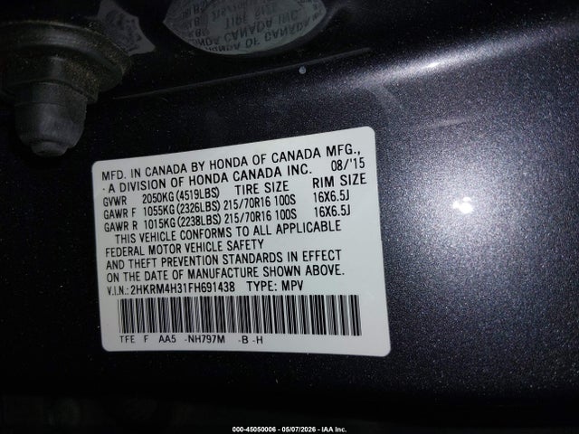 Honda CR-V Lx