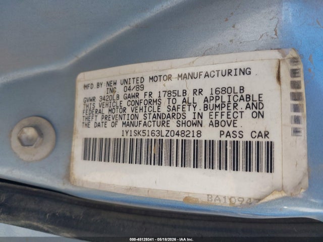 Geo Prizm Lsi