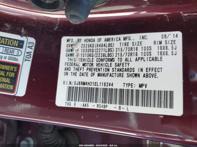 Honda CR-V Lx