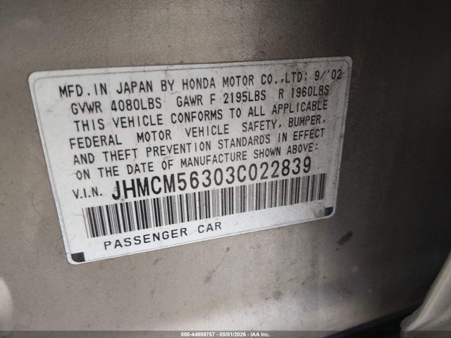 Honda Accord 2.4 Lx
