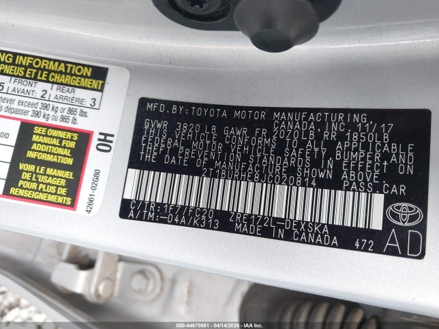 Toyota Corolla Se