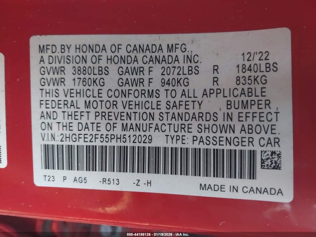 Honda Civic Sport