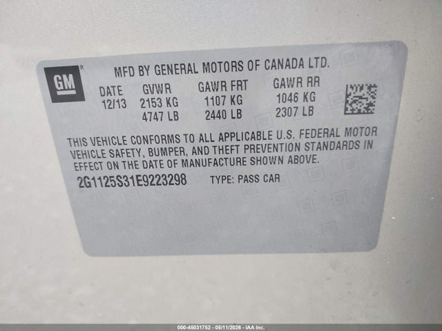 Chevrolet Impala 2lt