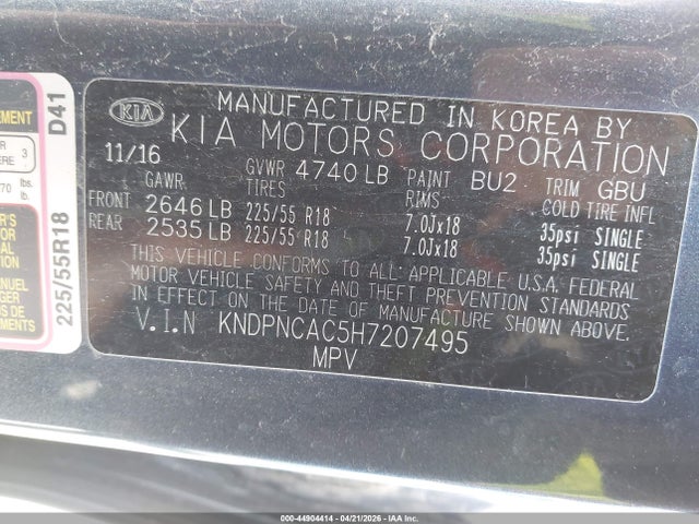 Kia Sportage Ex