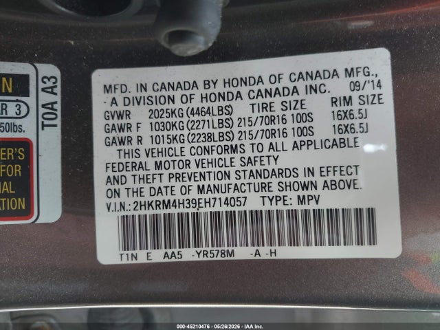 Honda CR-V Lx